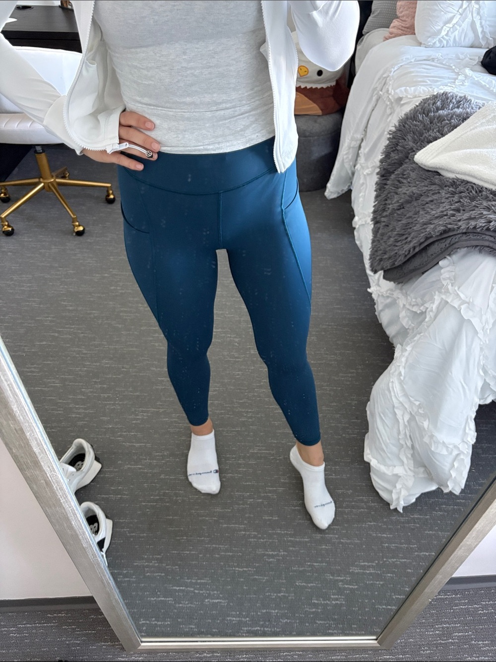 Lululemon High-Rise Teal Active Leggings - Women